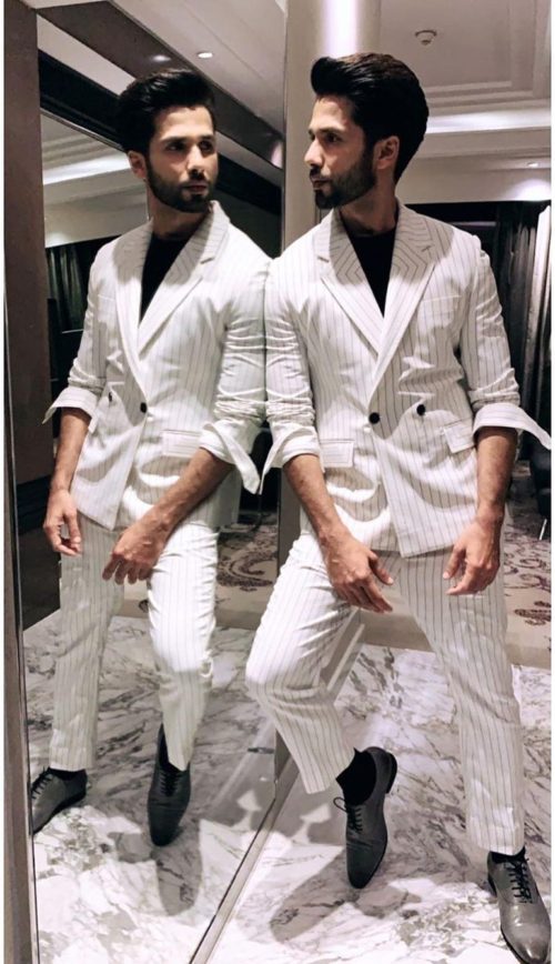 Shahid Kapoor Style - White Suit 