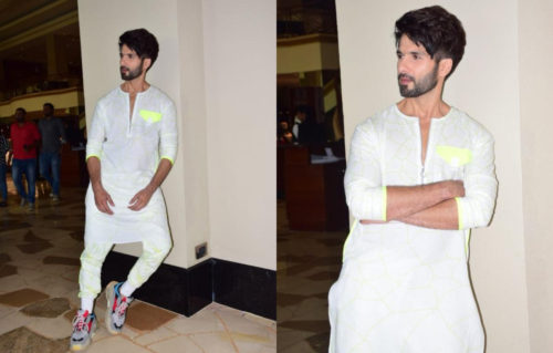 shahid kapoor outfit look