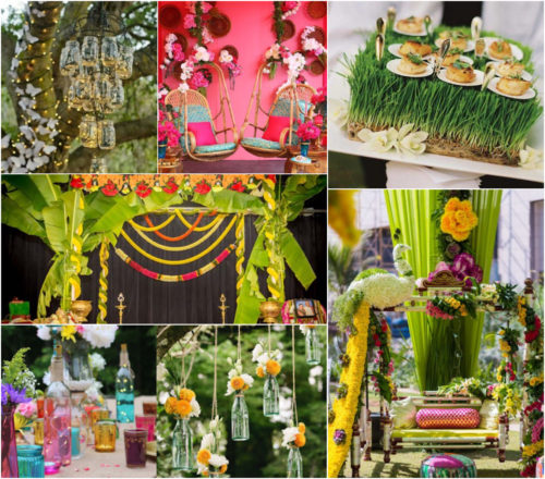 wedding decors from reusable products ideas