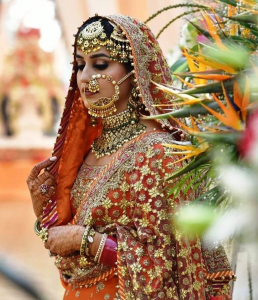 indian bridal look, maharani brides, indian wedding brides ideas