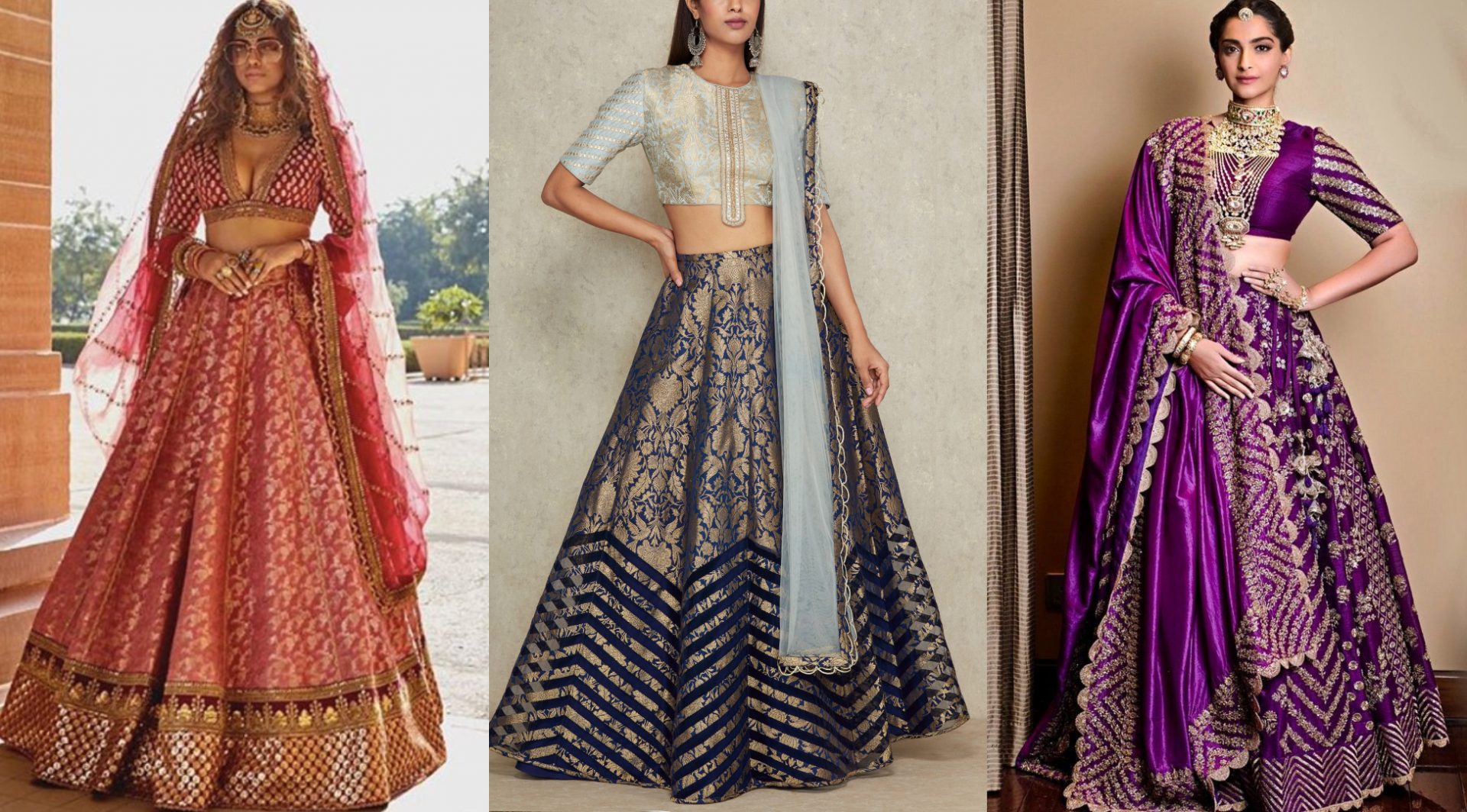 Wedding Lehenga Choli Designs for the Indian Brides