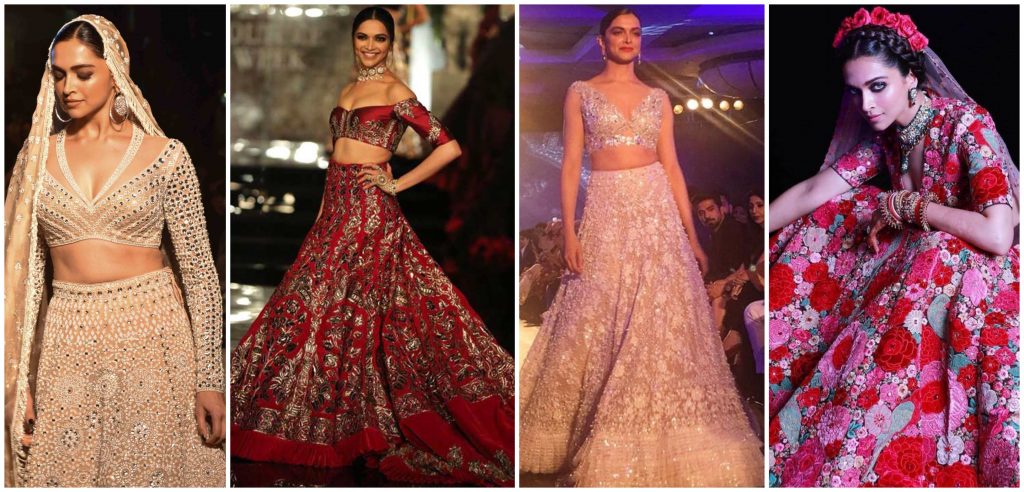 bollywood lehenga online, bollywood celebrity lehenga choli designs, deepika padukone in lehenga choli dress
