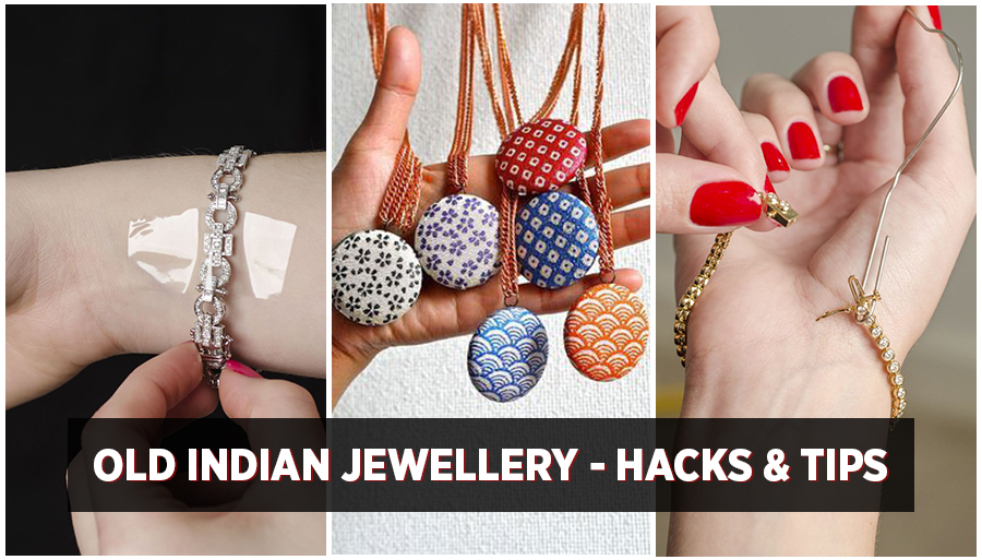 Indian jewellery hacks, how to reuse old jewellery, jewelry hacks,