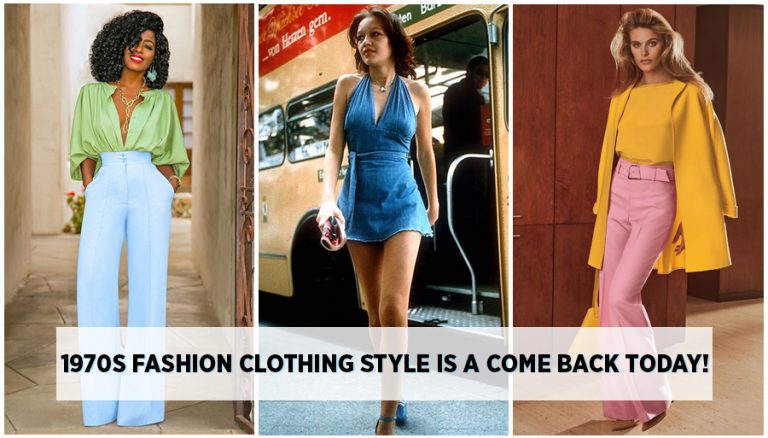 1970s Fashion Clothing Style is a Come Back Today!
