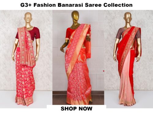 banarasi saree styles, saree wearing for banarasi saree