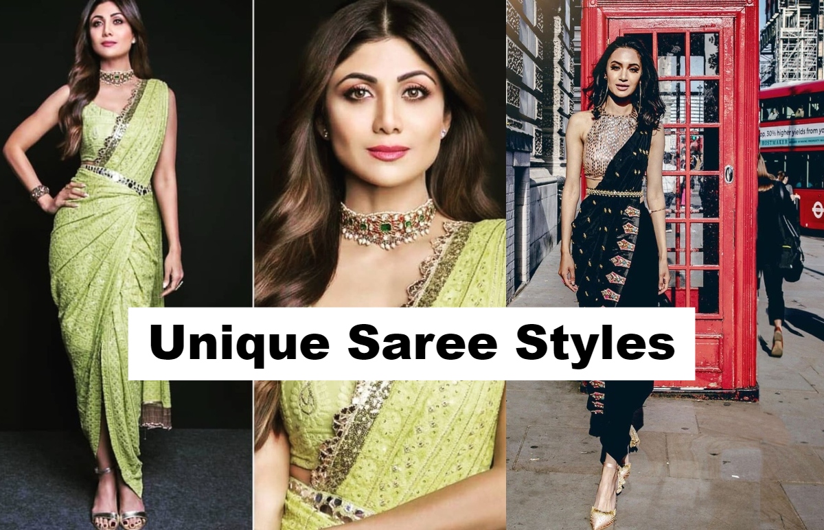 Saree Draping Styles Ideas 2023 - How To Wear Saree Perfectly