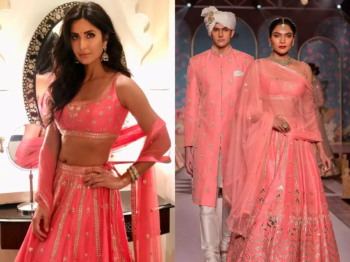 katrina in anita dongre lehenga