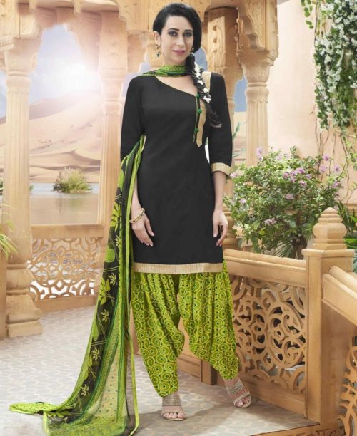 Stylish Black and Green Salwar Kameez for Every Occasion