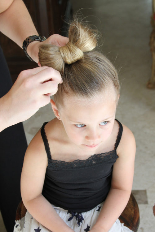 bow hairstyles for little toddler