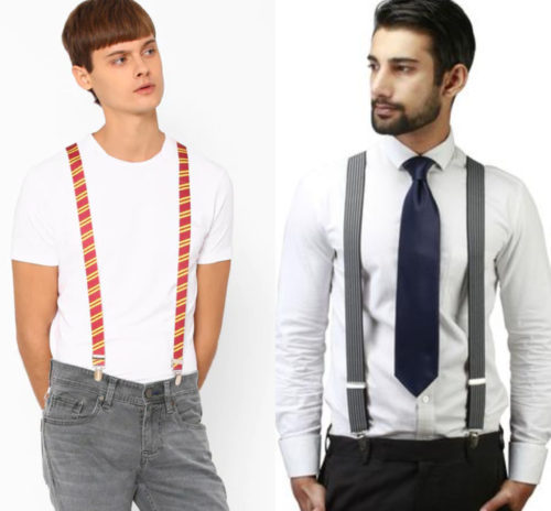 suspenders to look stylish
