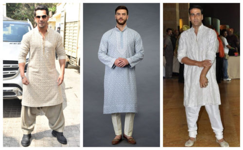 Men's chikankari kurta