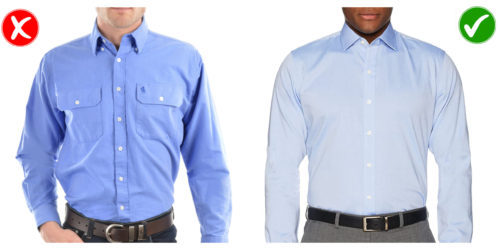 With & Without pockets Shirts