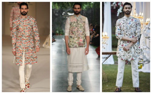 Pastel or Floral kurta