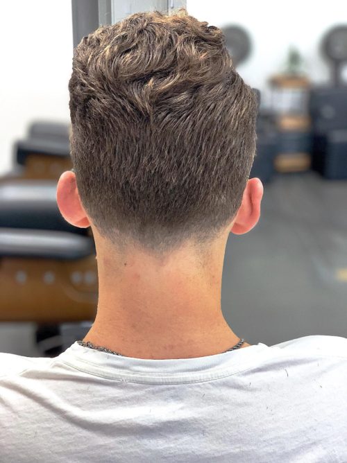 fringe haircut back view