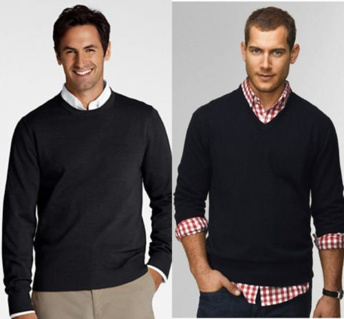Men's jumpers for an office party