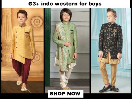 Indo-western outfit for kids