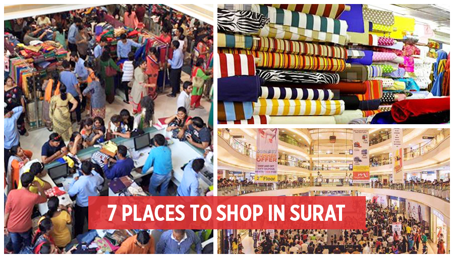 7 places to shop in surat