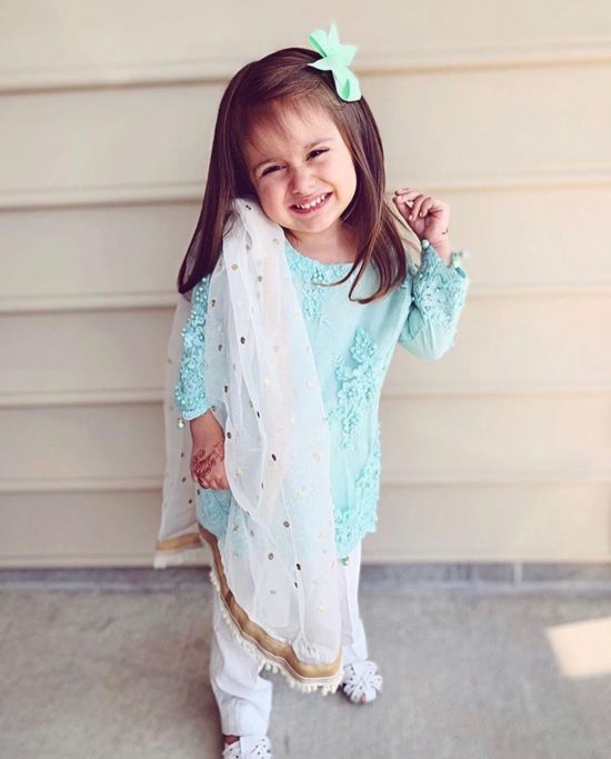 embroidered salwar suit for girl