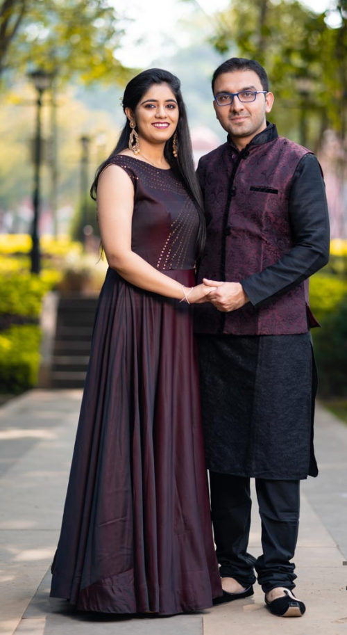 indian couple style matching ideas