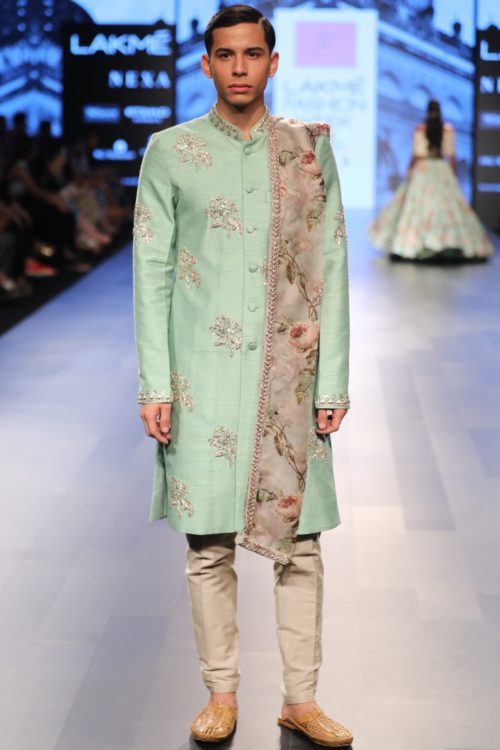 embroidered nehru kurta