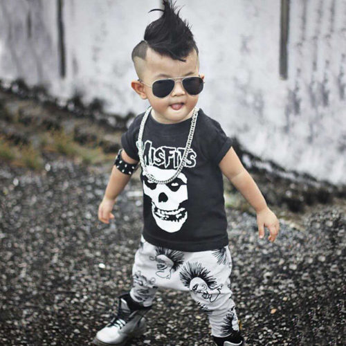 graphic print t-shirt for boy
