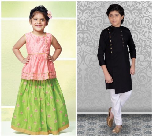 Kids Eid Fashion Trends Eid Dresses for Boys and Girls G3 Fashion