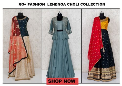 G3+ Fashion Lehenga Choli Collection