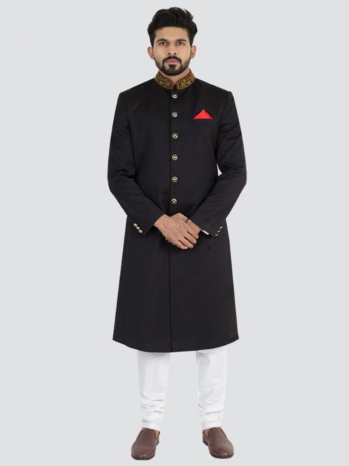 nehru style sherwani for men