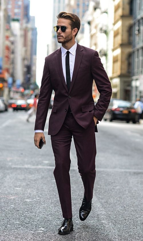 coat suit solid dress colour combination for man