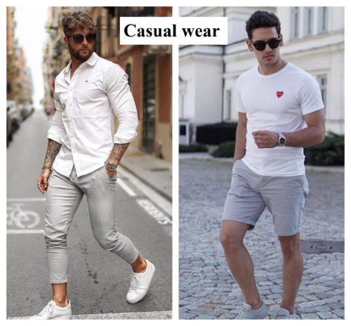 Ways to wear Solid combination for men