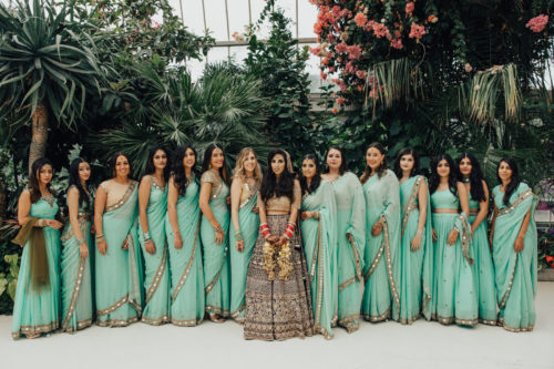 indian wedding bridesmaid dresses