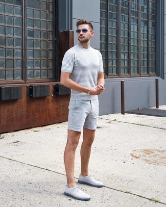 shorts and olo t shirt solid combination for men
