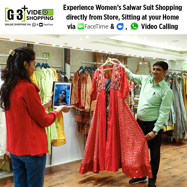 video shopping for latest outfits for diwali