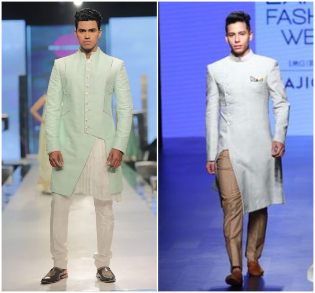 asymmetric nehru jacket for mens indian outfits