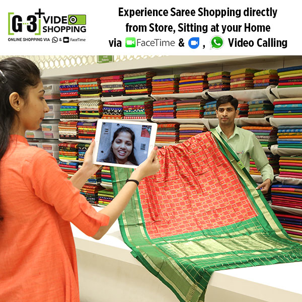 best saree by g3+ video shopping