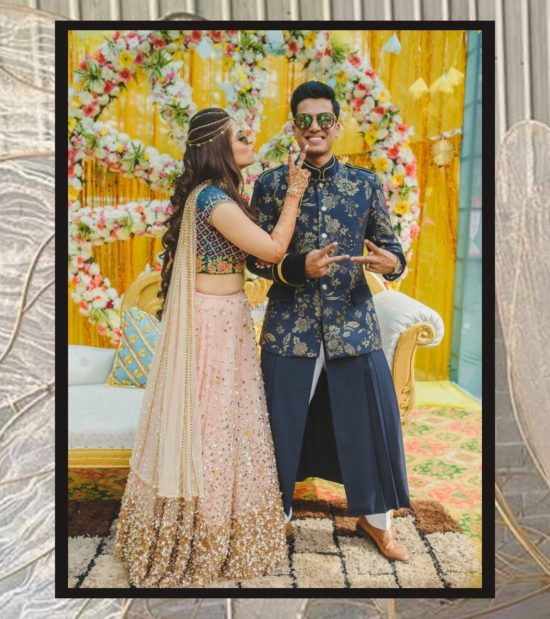 Indowestern for men's sangeet wedding wear style-2021