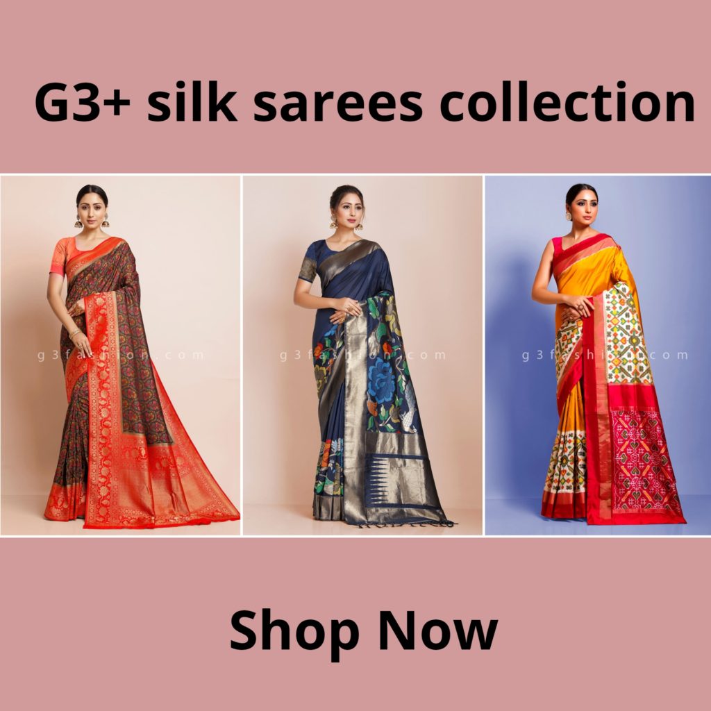 types of different silk sarees