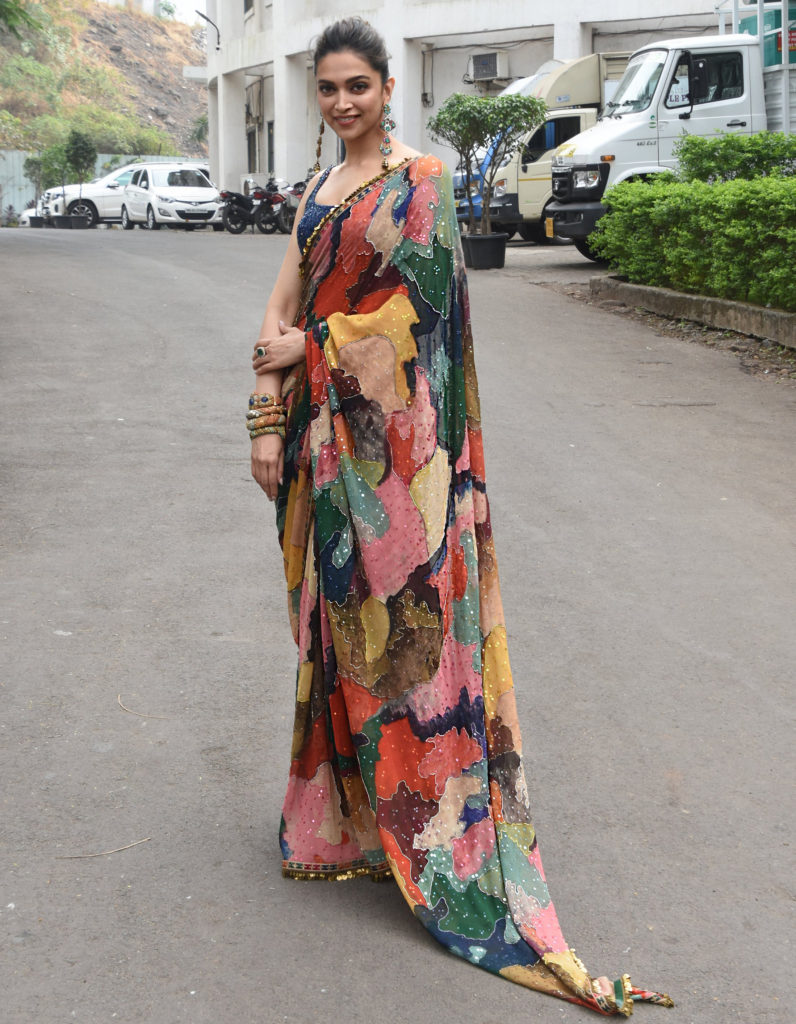 dipika padukone saree