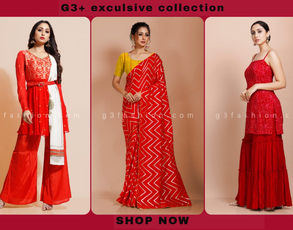 Shop red outfit for women 