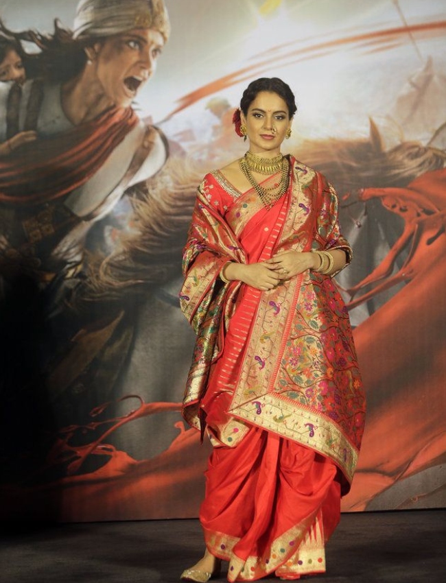 kangana ranaut saree looks