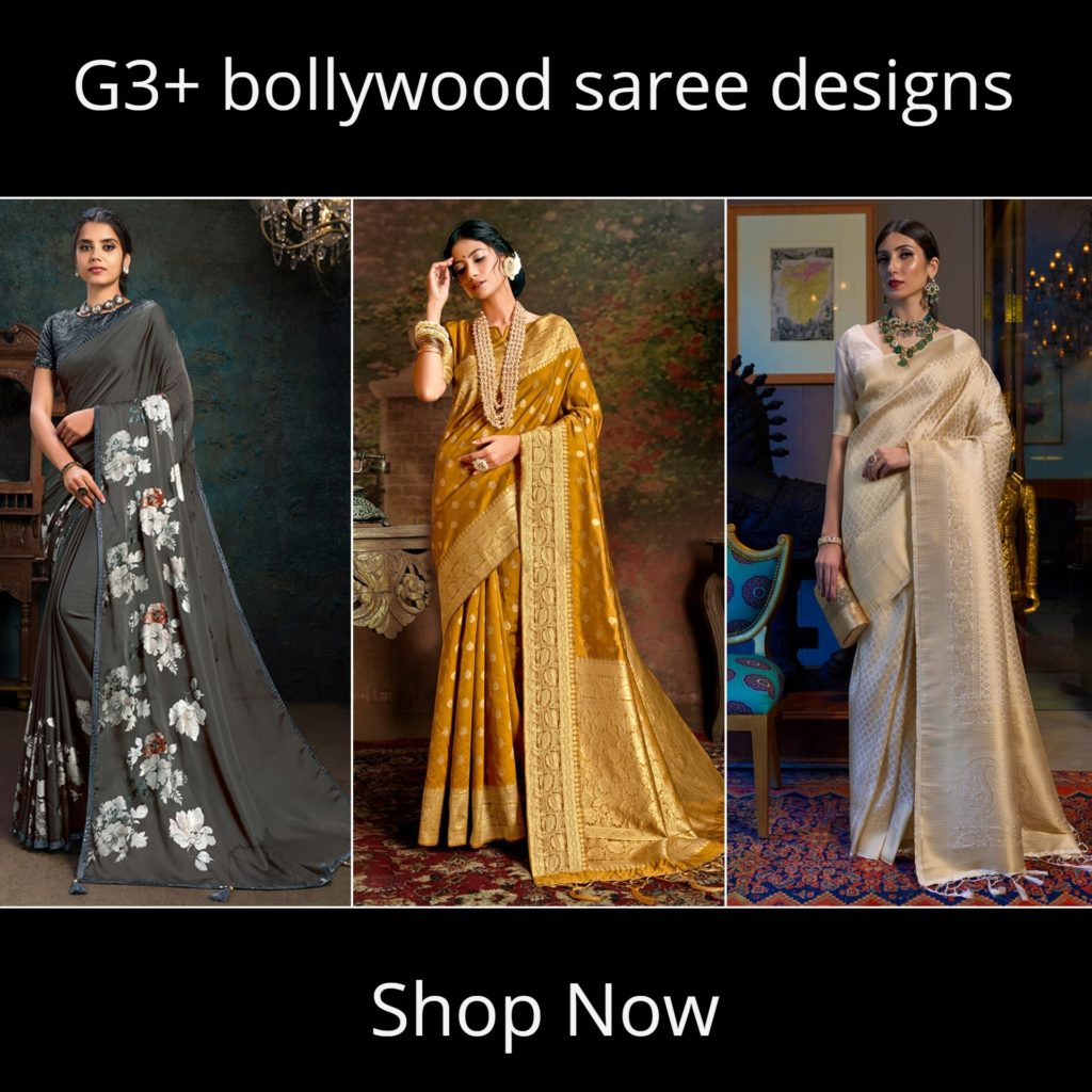 G3+ bollywood actress saree