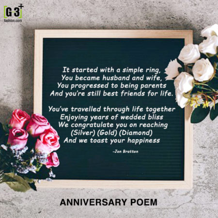 anniversary verses