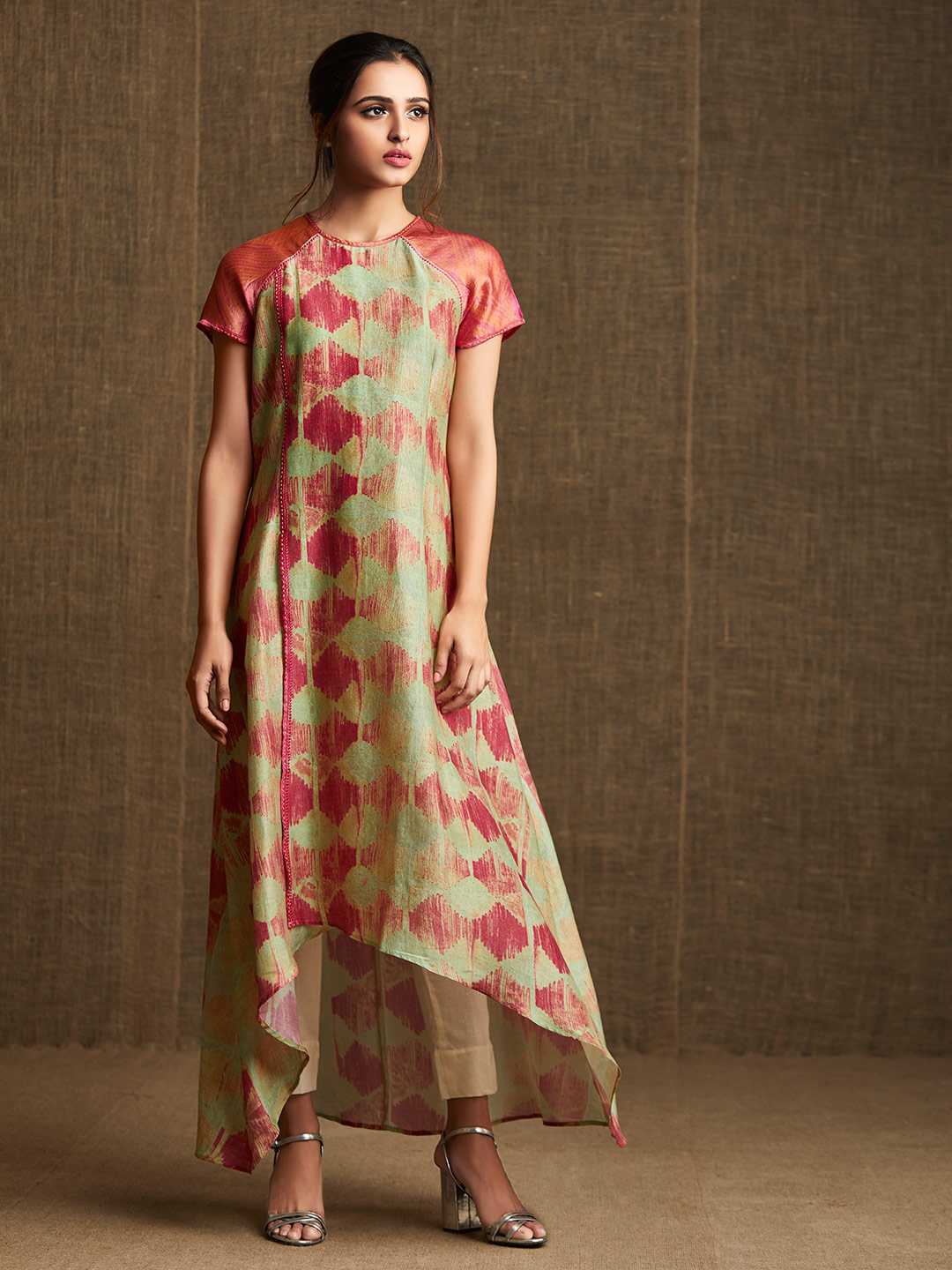 affordable asymmetric salwar suit