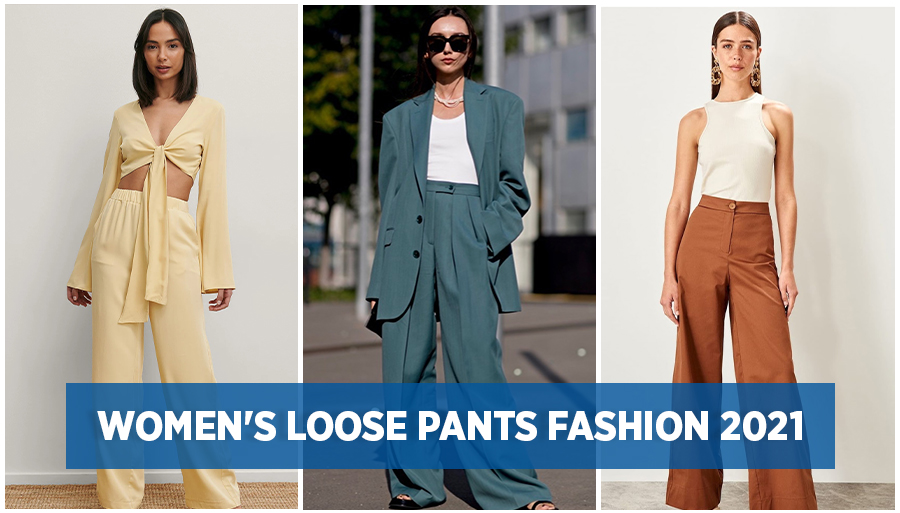 Women's loose pants fashion 2021