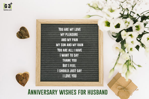 wedding anniversary wishes for husband in english