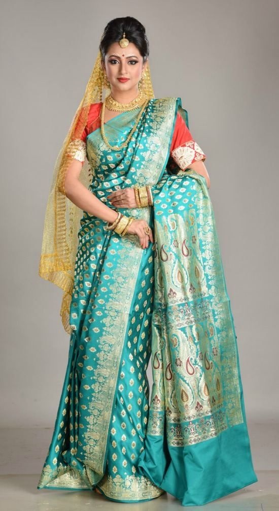 Indian bridal saree 