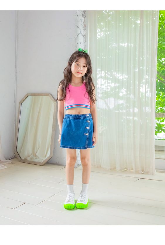 crop top for little girl