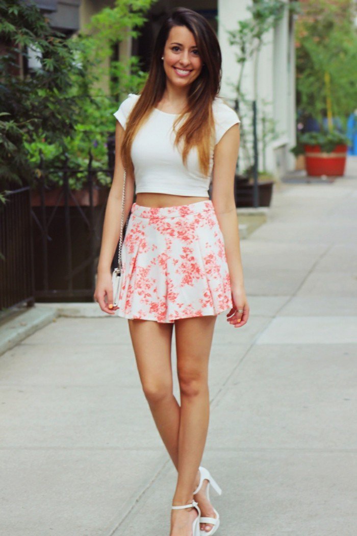 top and skirt