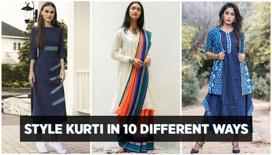 style kurti in many ways