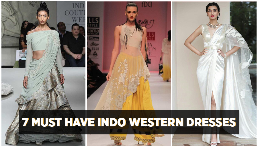 indo western dress for women